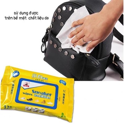 Giấy vệ sinh  giày bịch 30 tờ , vệ sinh các giày thể thao , các loại da , siêu sạch ,giúp sáng bóng , sạch sẽ , tiện lợi nhỏ gọn dễ dàng mang theo mọi nơi 