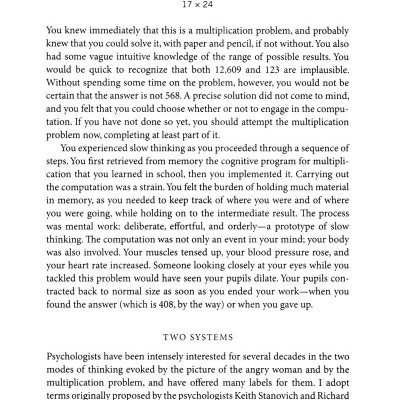 Thinking, Fast and Slow