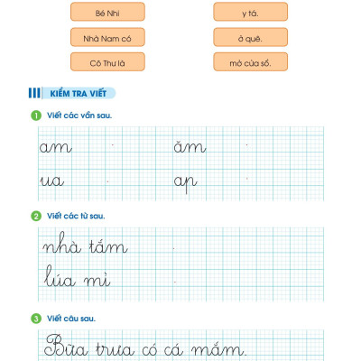 Phiếu Bài Tập Cuối Tuần Tiếng Việt 1