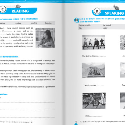 Sách Big 4 bộ đề tự kiểm tra 4 kỹ năng Nghe - Nói - Đọc - Viết tiếng Anh (cơ bản và nâng cao) lớp 7 tập 1 (Global) - MGB
