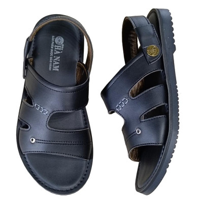 Giày Sandal Nam HA NAM Da Bò Thật Cao Cấp Đế Cao Su Chống Trơn Trượt DNA2243