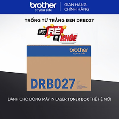 Trống mực từ trắng đen DRB027 - Hàng chính hãng