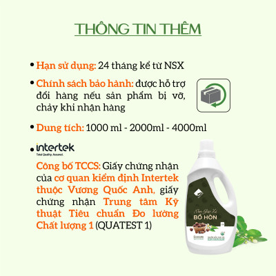Nước Giặt Xả Hữu Cơ Bồ Hòn ECOCARE 1L-2L-4L Tinh Dầu Hoa Bưởi, Sạch Khuẩn, Dịu Nhẹ Với Mọi Làn Da, Hương Thơm Mát