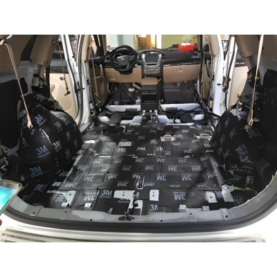 Tấm chống ồn ô tô Acoutis 3 lớp màu đen siêu cách âm. Tấm cách âm 3M 80x46 cm. Hàng nhập khẩu