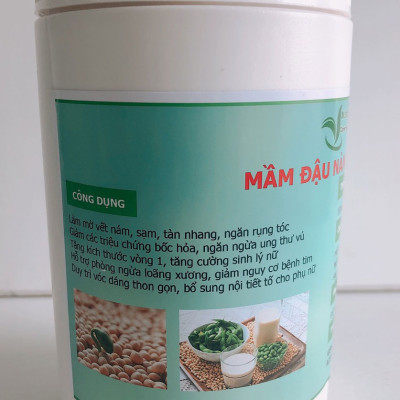 Mầm Đậu Nành Nguyên Xơ Cao Cấp - Tuệ Tâm ( Hộp 500g )
