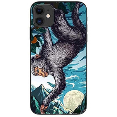 Ốp lưng dành cho Iphone 12 Mini Khỉ Đu Cây