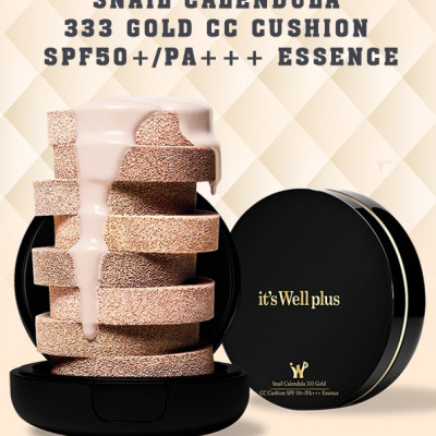 Kem Phấn Nước Trang Điểm Trong veo tự nhiên Và Dưỡng Trắng Da Phong Cách Hàn Quốc (tặng 02 lõi phấn)