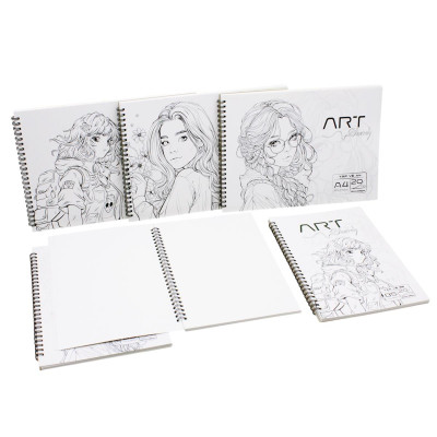 Tập Vẽ Lò Xo Art Sketch A4 - 40 Trang 220gsm - The Sun 02