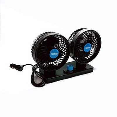 Quạt Đôi Ô Tô Mitchell HX-T305-306 12V Loại To