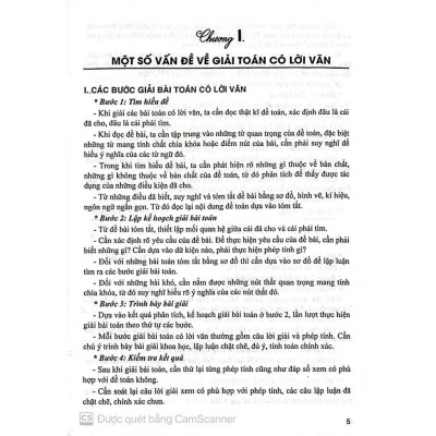 Giải Toán có lời Văn 5 (Dùng chung cho các bộ SGK hiện hành) (HA-MK1)