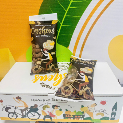 Hạt Điều Nhân Trắng Rang Socola 50g