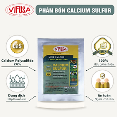BANDA.Orich - Phân bón Calcium Sulfur (Canxi Lưu huỳnh) gói 80g