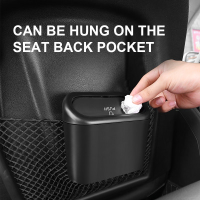 Thùng rác mini ô tô, thùng đựng rác ô tô xe hơi nhỏ gọn đa năng gắn cửa xe sau ghế tiện dụng