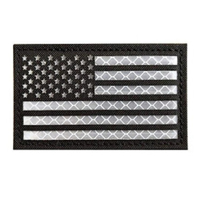 Patch phản quang cờ Mỹ dán quần áo_ba lô_túi xách