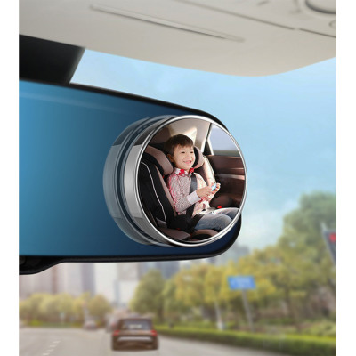 Gương Cầu Tròn Chiếu Hậu Xoay 360 Độ Kính Cao Cấp Cho Xe Hơi, Phụ Kiện Cho Ô tô, Mở Rộng Tầm Nhìn Tối Đa, Quan Sát Dễ Dàng Theo Nhiều Góc Độ, Giúp Lái Xe Chỉnh Hướng Thuận Tiện, Có Hai Màu Tùy Chọn, Phát Hiện Vật Cản Trong Các Điểm Mù, Dùng Được Cho Nhiều