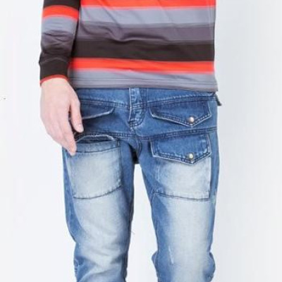 Áo thun nam dài tay kẻ ngang nhiều màu aligro ALGAPD006