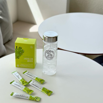 Trà Kombucha Detox Healslab Vị Nho Xanh Thơm Mát Giải Nhiệt Nhập Khẩu Hàn Quốc