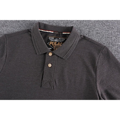 Áo thun có cổ phong cách Retro_chiến thuật_dã ngoại