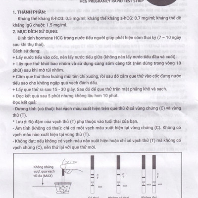 Que thử thai nhanh chính xác Safefit Test - test thử thai chuẩn hai vạch sớm nhanh hiệu quả