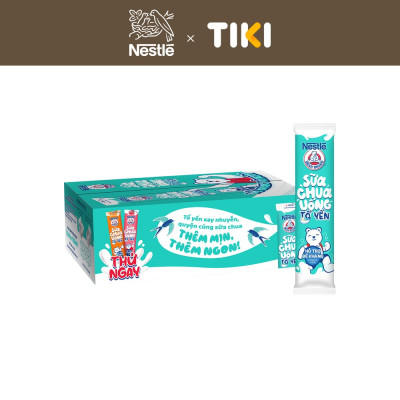 Thùng 28 gói sữa chua tổ yến Nestlé Yogu Gấu (28 x 75ml)