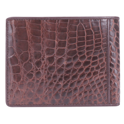 Ví nam da cá sấu màu nâu đất HJ92220-23-35-40-43 