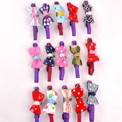 Vòng cổ có nơ cho chó mèo một cái - Size S (mẫu giao ngẫu nhiên)