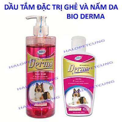 Sữa Tắm Đặc Trị Ghẻ Và Nấm Da Cho Chó Bio Derma