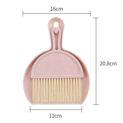 Bộ Chổi Và Xẻng Quét Tròn Mới - Quét Bàn Thờ, VĂN PHÒNG - Chổi Và Ki Quét Bụi Mini Hốt Rác Vệ Sinh Nhà Cửa - Hàng Chính Hãng MINIIN