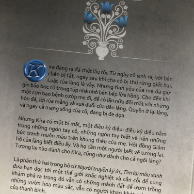 TÌM LẠI MÀU XANH - LOIS LOWRY (PHẦN TIẾP THEO CỦA NGƯỜI TRUYỀN KÝ ỨC)