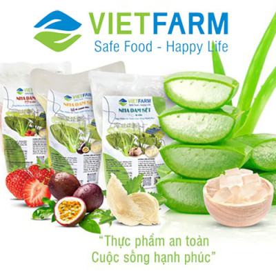 Nha Đam Sệt Vị Dâu hộp 1kg Vietfarm