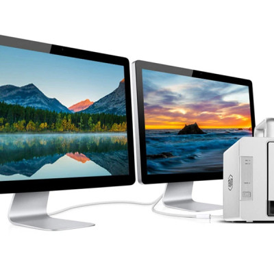 Thiết bị lưu trữ mạng DAS TerraMaster TD2-Thunderbolt 3 Hàng chính hãng