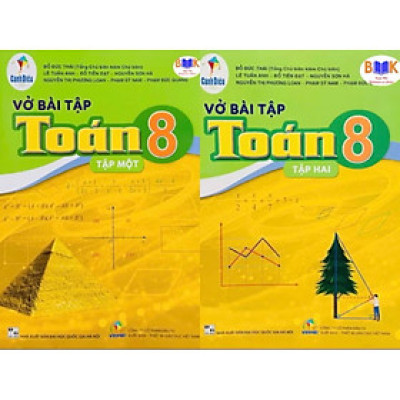 ￼Sách -(Combo)Vở Bài Tập Toán 8(Cánh Diều)