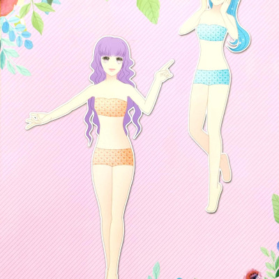 Dán Hình Trang Phục Công Chúa 1 - Công Chúa Tinh Nghịch