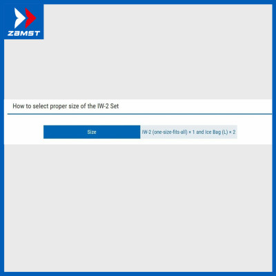 ZAMST IW-2 Set (Icing system with Ice Bag)