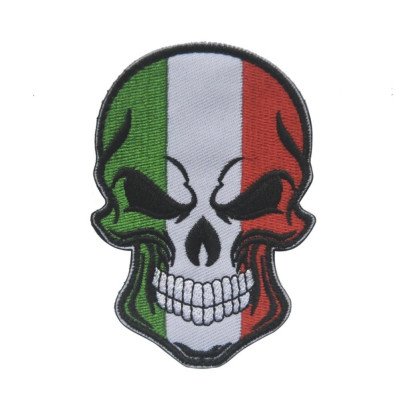 Patch vải đầu lâu_quốc kỳ các nước dán quần áo_ba lô