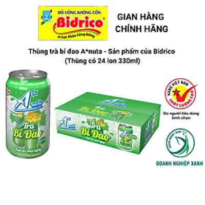 Trà Bí Đao A*nuta ( Thùng 24 lon 330ml ) - Sản phẩm của Bidrico