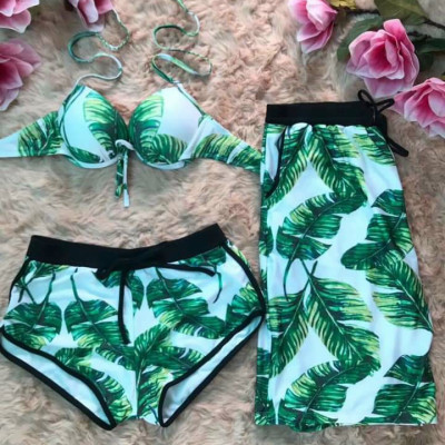 Bộ Đồ Bơi Nam Nữ 3 Mảnh