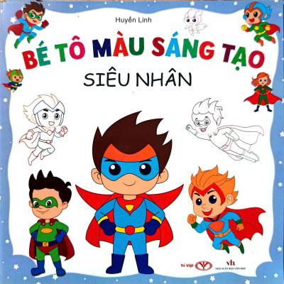 Combo Bộ sách Bé Tô Màu Sáng Tạo - Bộ 8 cuốn (Tặng hộp màu bất kỳ)