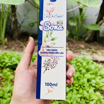 Nước xả vải khô tinh dầu Comfort Sona