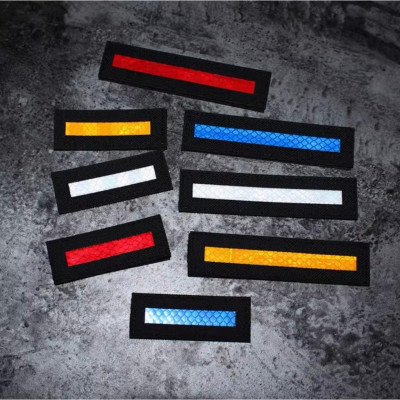 Patch_velcro phản quang đi đêm dán ba lô_túi xách