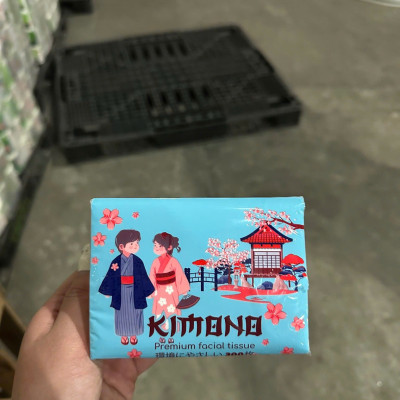 COMBO 30 gói Giấy ăn, khăn giấy KIMONO cao cấp siêu cute và siêu dai, mềm mịn, tiện lợi thân thiện với môi trường