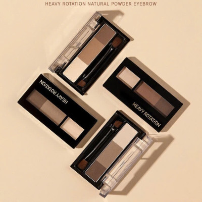 Bột Kẻ Lông Mày Chống Trôi Màu Tự Nhiên Kissme Heavy Rotation Natural Powder Eyebrow (2.3G)