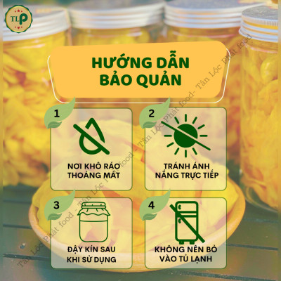 MÍT THÁI SẤY GIÒN TÂN LỘC PHÁT BỊCH 100G