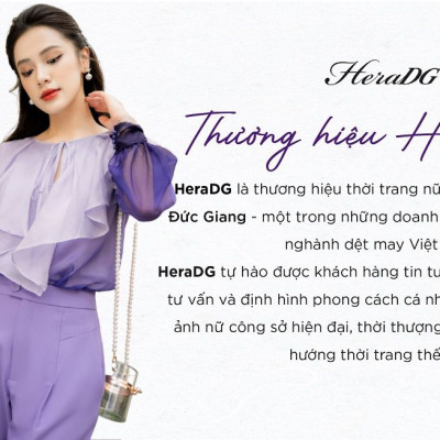 Quần baggy công sở nữ HeraDG thiết kế túi chéo hông thân xếp ly bong diễu chỉ chất liệu Tuytsi cao cấp SQDBC3005