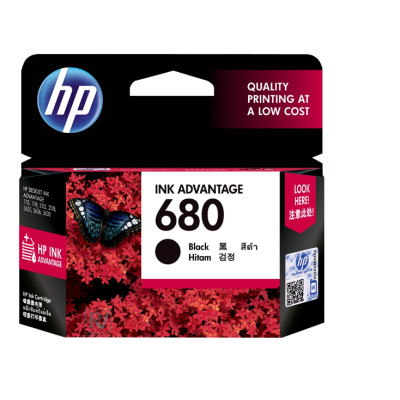 Combo bộ Mực in HP 680 (1 hộp đen F6V27AA + 1 hộp màu F6V26AA) dùng cho HP 1115/3775/1118 / 2138 / 3635 / 3636 / 3638 - Hàng chính hãng