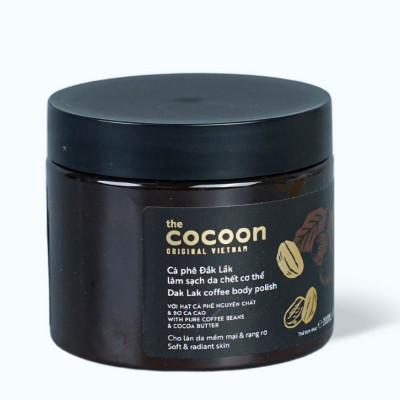 Tẩy Da Chết COCOON Giúp Làm Sạch Da Chết Cơ Thể (hũ 200ml)