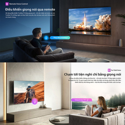 [SP Mới 2025] Smart Tivi Toshiba 55 inch QLED 55M450RP, Giao Hàng Toàn Quốc, Bảo Hành 24 Tháng, Hàng Chính Hãng