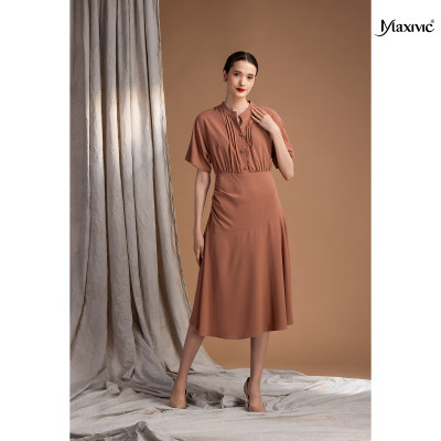 Đầm cánh dơi sơmi Maxivic M012210030