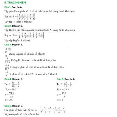 Giải Bài Tập Và Học Tốt Toán 6 - Tập 2 (Theo Sách Giáo Khoa Chân Trời Sáng Tạo)_MEGABOOK