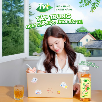 [Lốc 06 chai 450ml] Trà Tắc Mật Ong TVT tinh chất trà xanh, mật ong, quả tắc, mát lành thanh khiết, tốt cho tim mạch